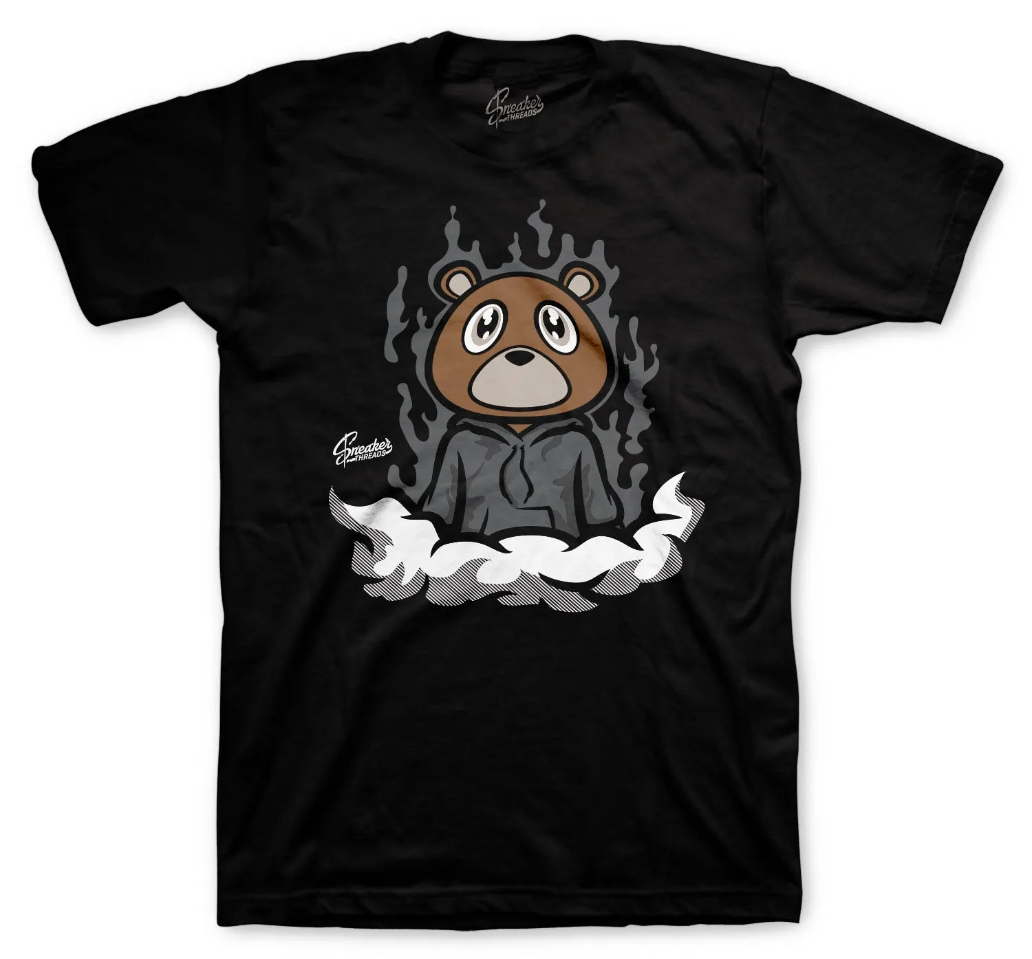 350 Mx Rock Shirt - Fly Bear - Black