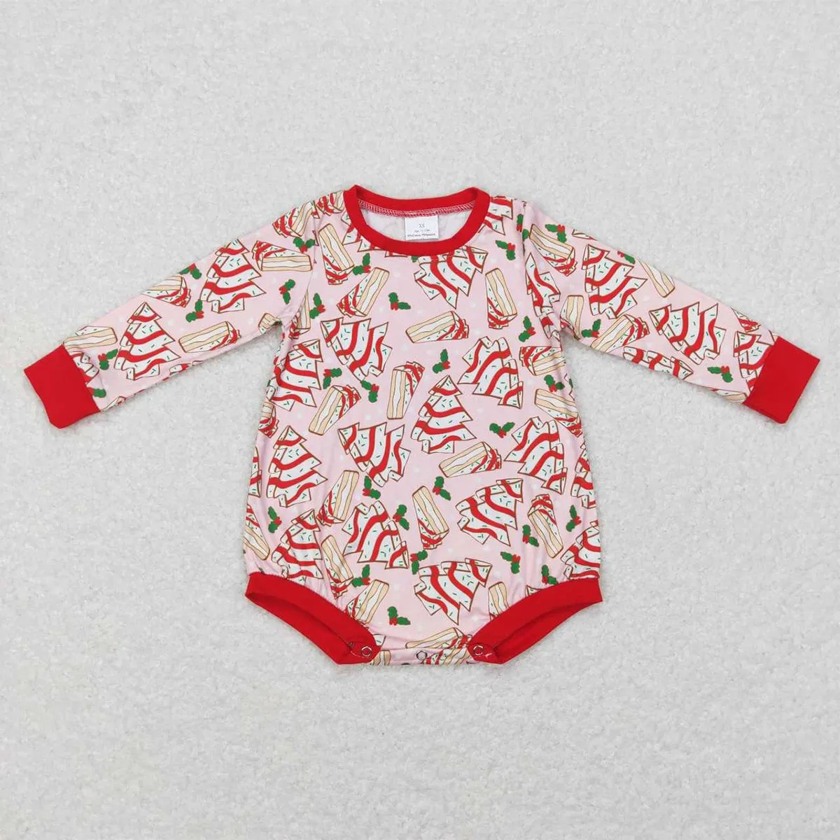 Baby Onesie Romper - Christmas - Tree Treats Boys Girls