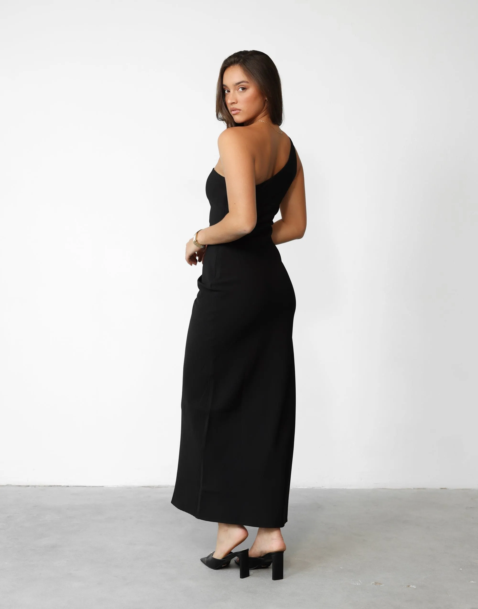 Caroline Maxi Dress (Black)