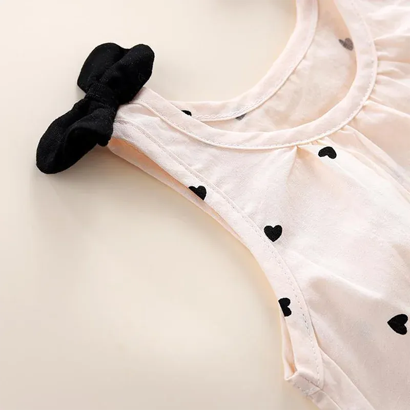 CHLOE Hearts Romper with Headband