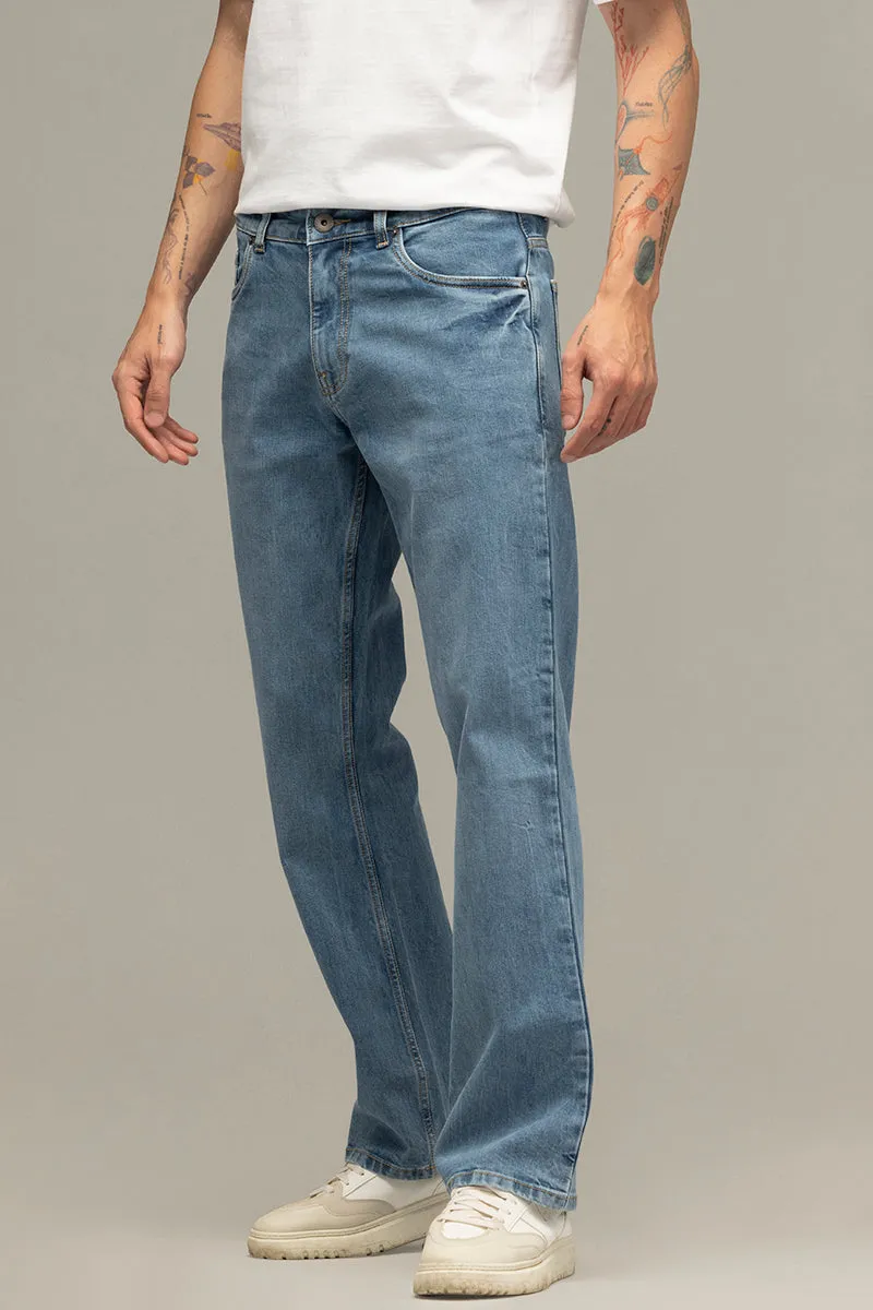 City Slicker Stone Blue Boot Cut Jeans