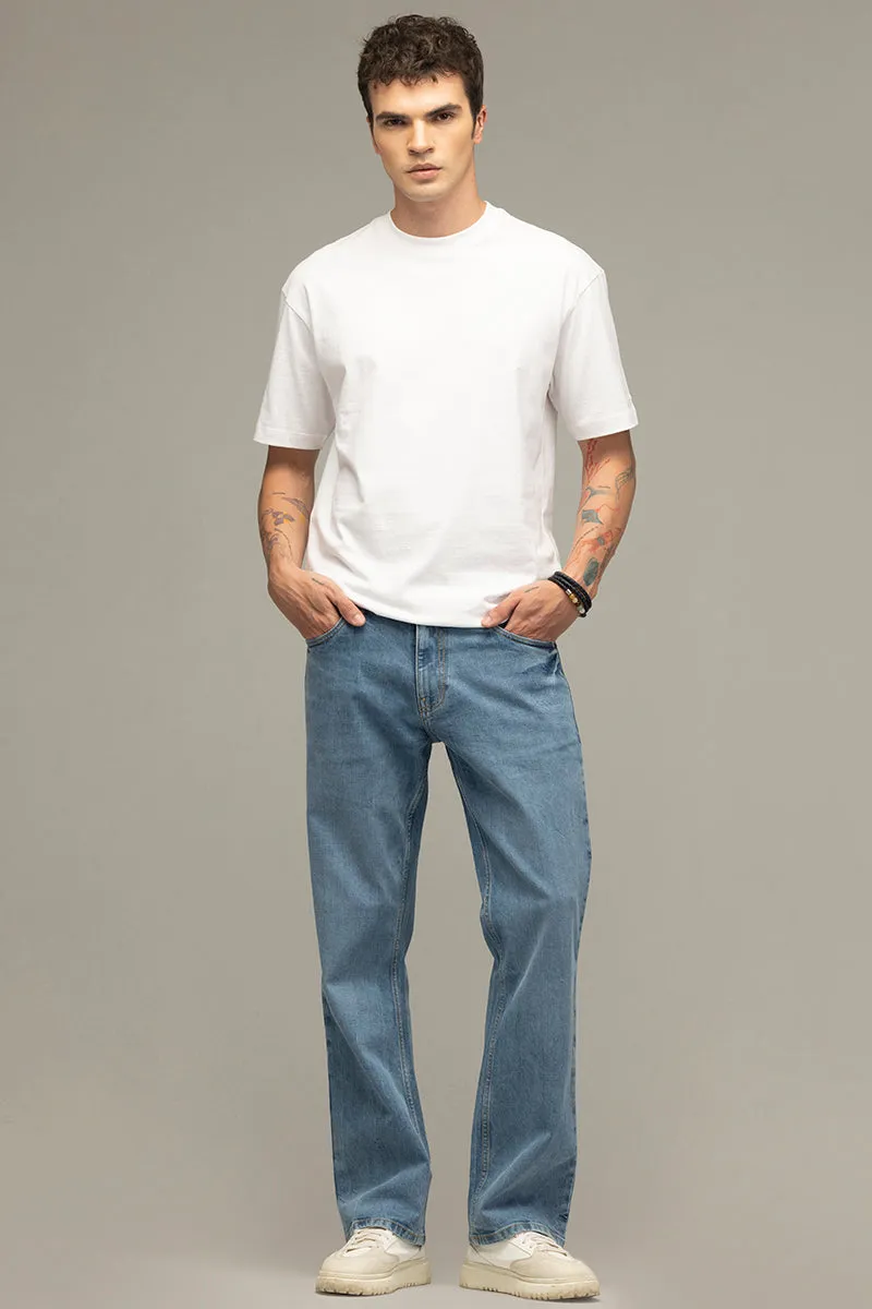 City Slicker Stone Blue Boot Cut Jeans