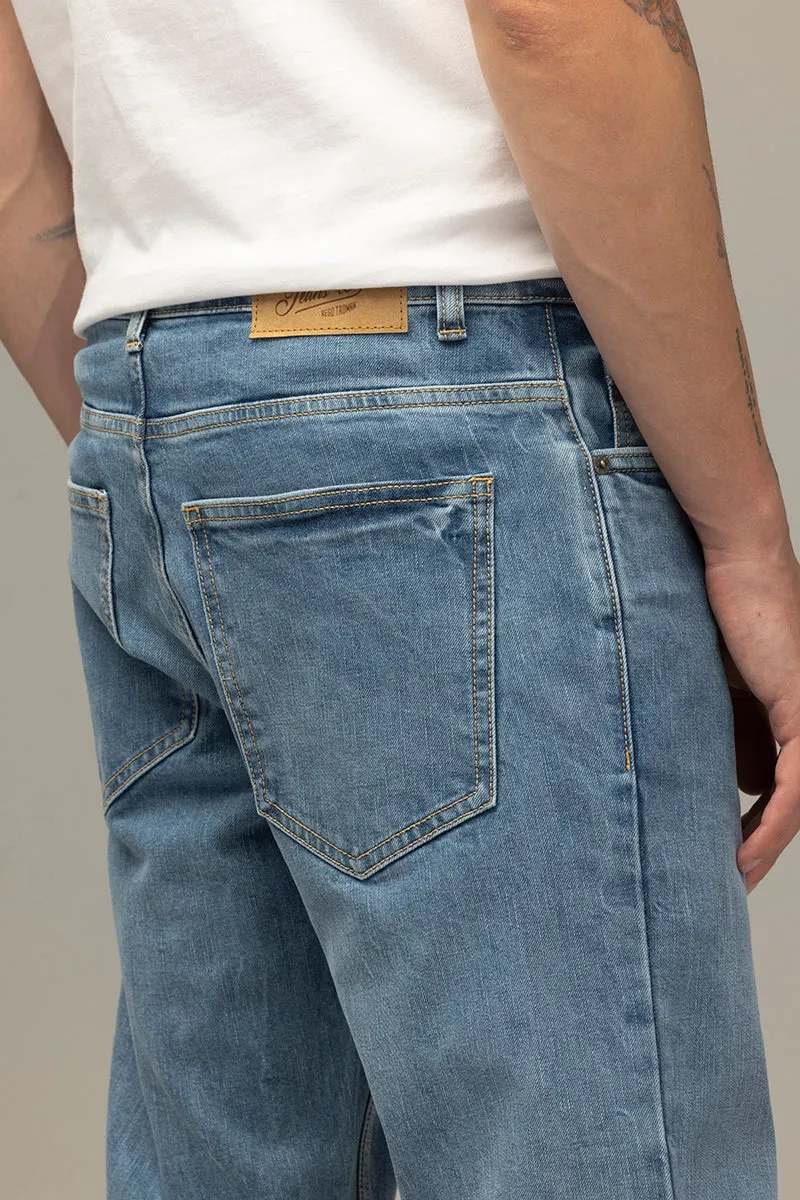 City Slicker Stone Blue Boot Cut Jeans