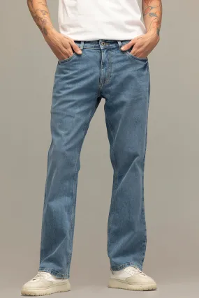 City Slicker Stone Blue Boot Cut Jeans