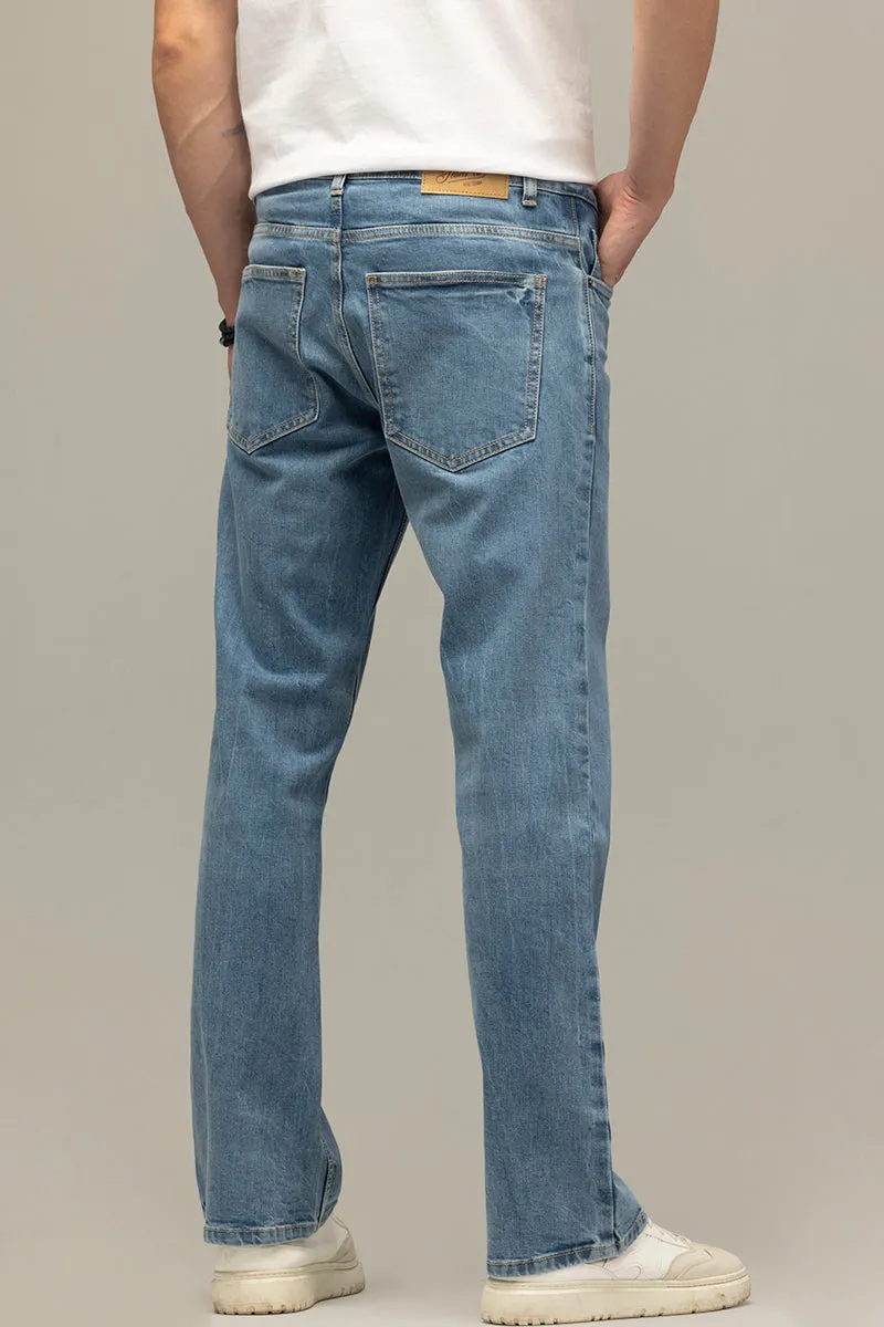 City Slicker Stone Blue Boot Cut Jeans