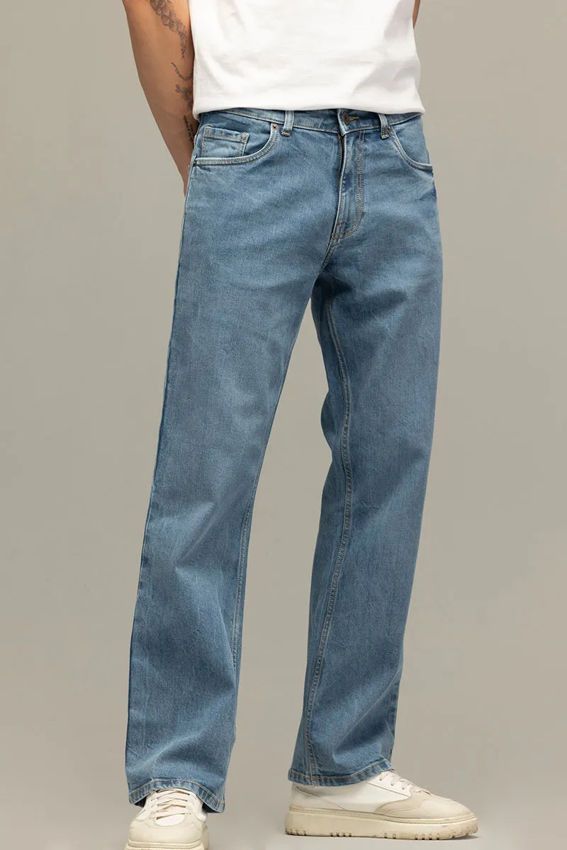 City Slicker Stone Blue Boot Cut Jeans