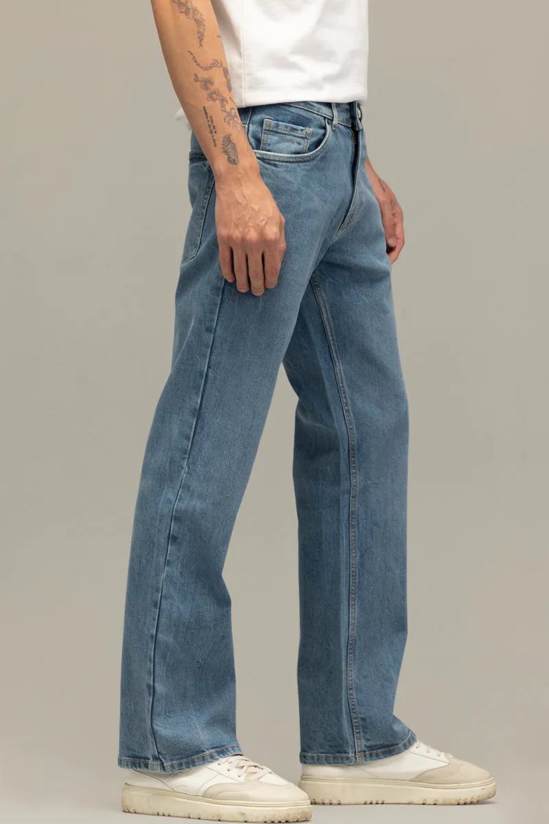 City Slicker Stone Blue Boot Cut Jeans