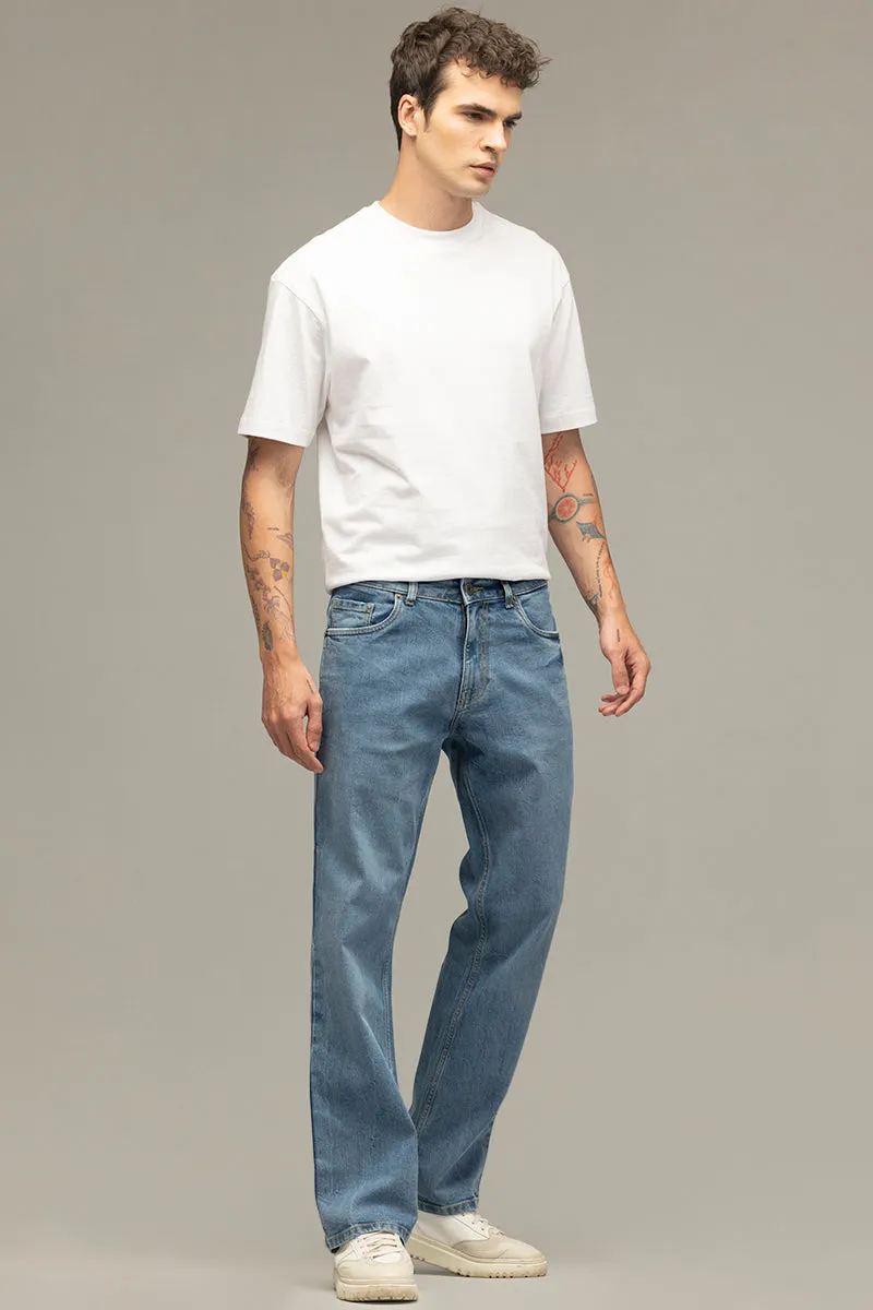 City Slicker Stone Blue Boot Cut Jeans