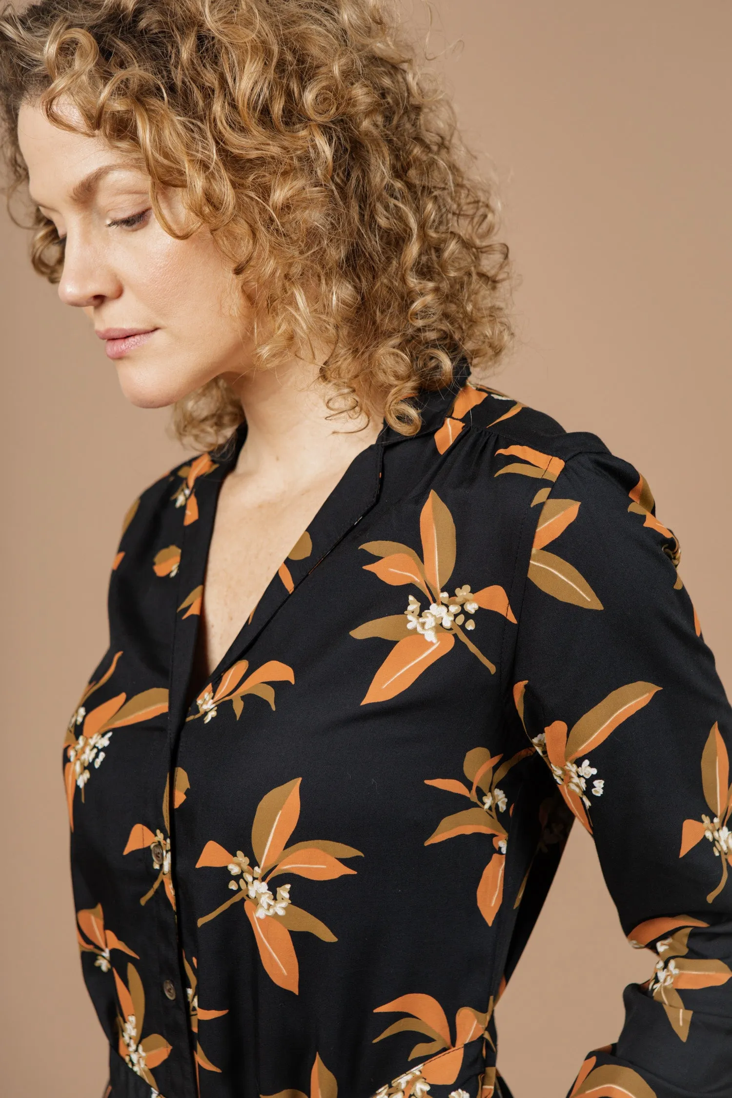 Emery Shirt Dress / Burkwood Flora