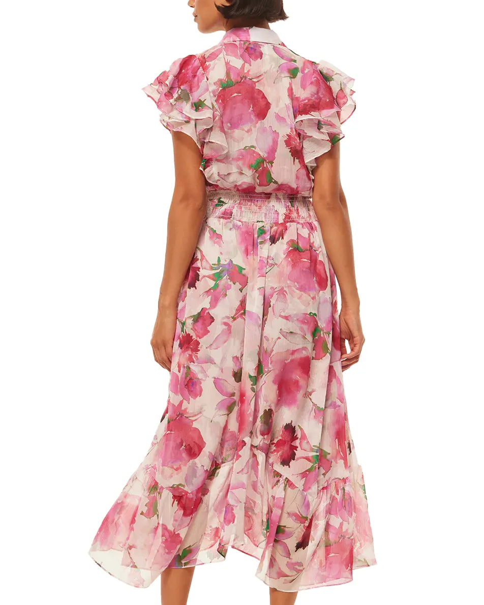 Florencia Dress (Garden Fuschia)