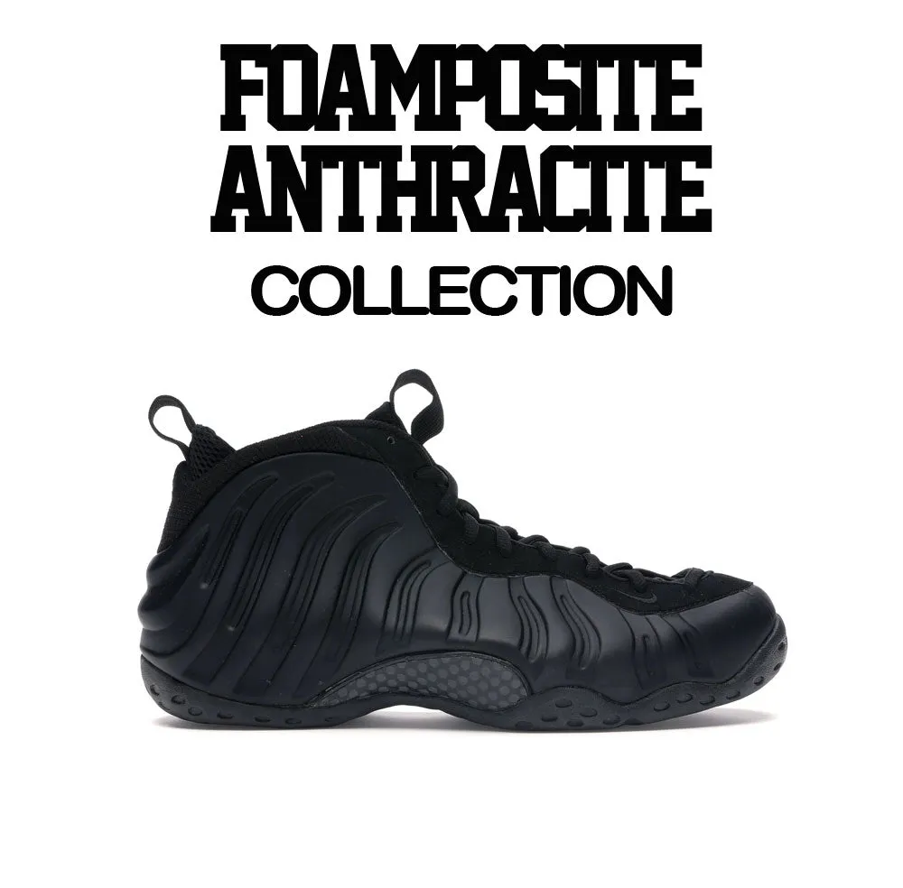 Foamposite Anthracite Shirt - Dead Pres - Black