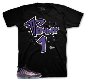 Foamposite Eggplant One Penny Shirt