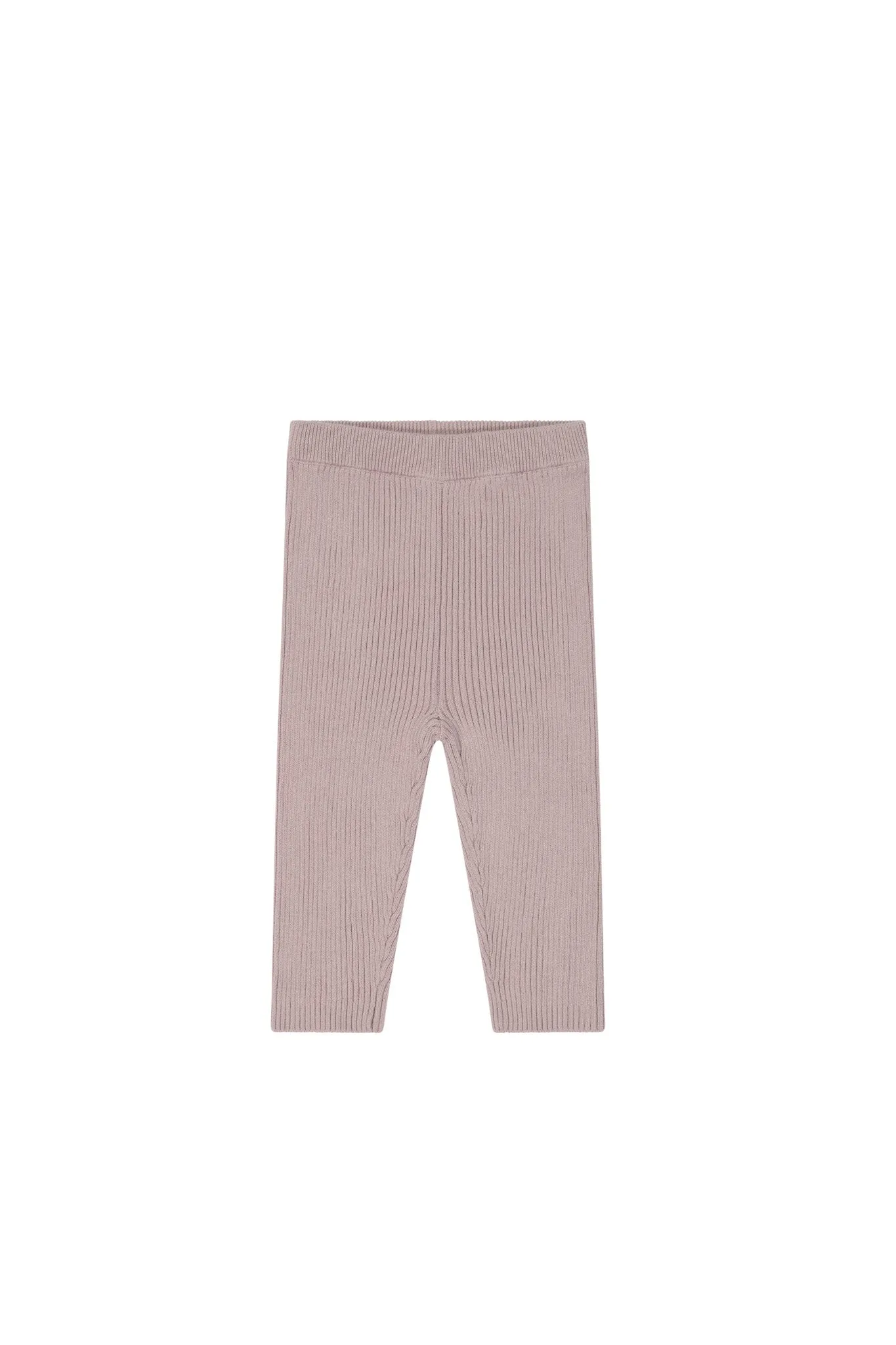 Frankie Knitted Legging - Powder Pink