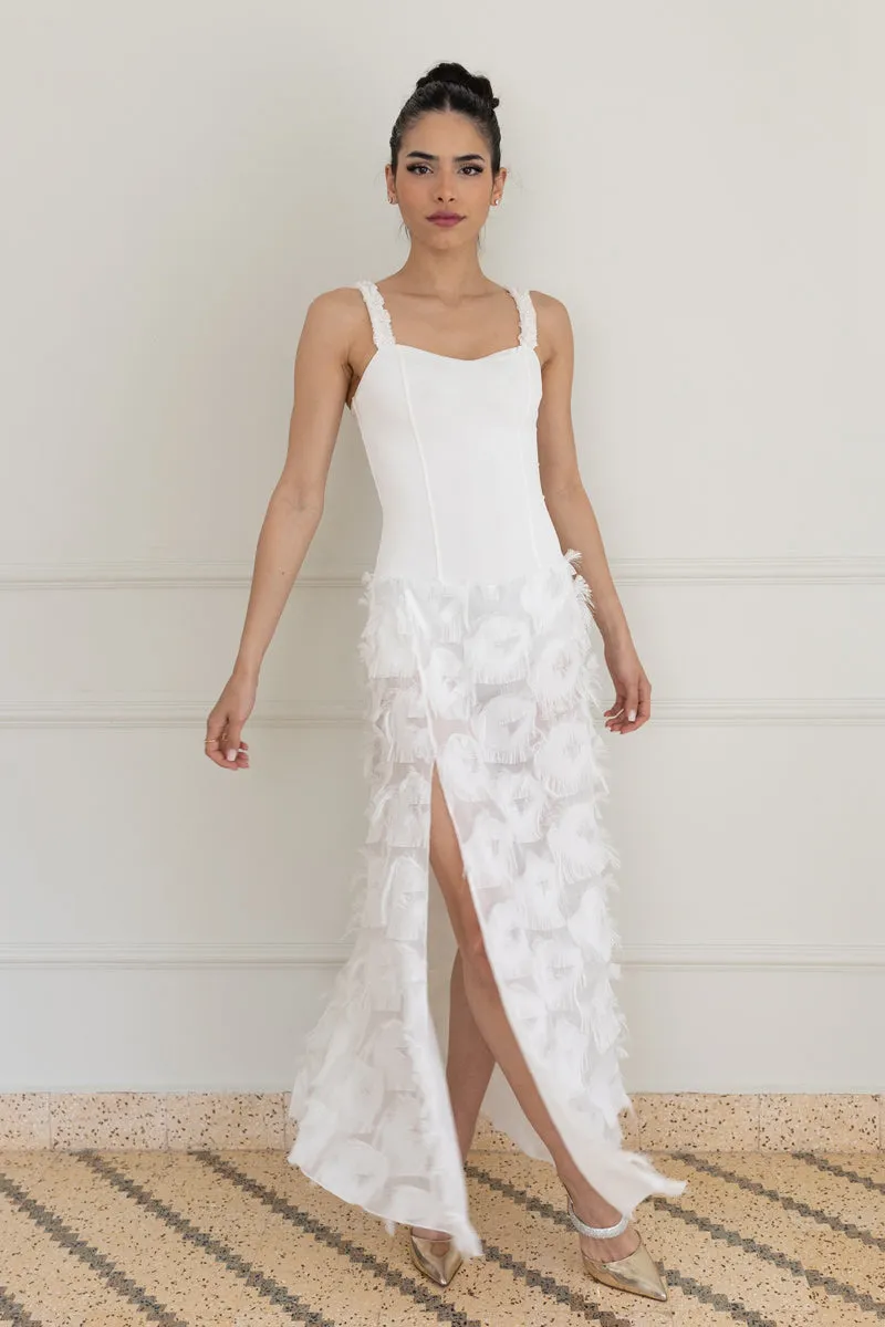 Fringe Wedding Tango Dress