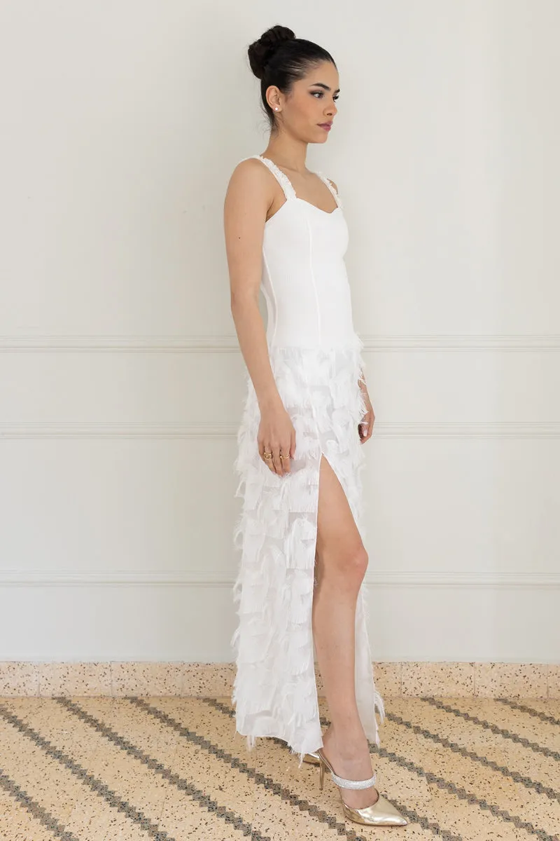 Fringe Wedding Tango Dress