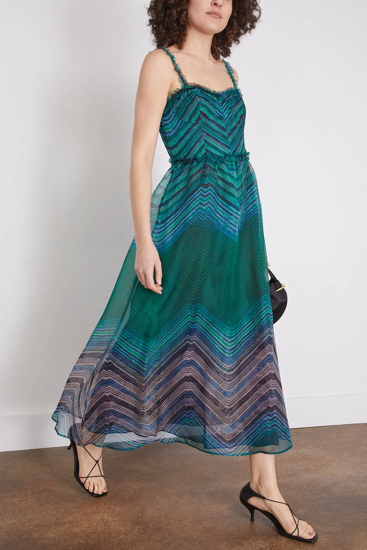 Gisele Dress in Viridian