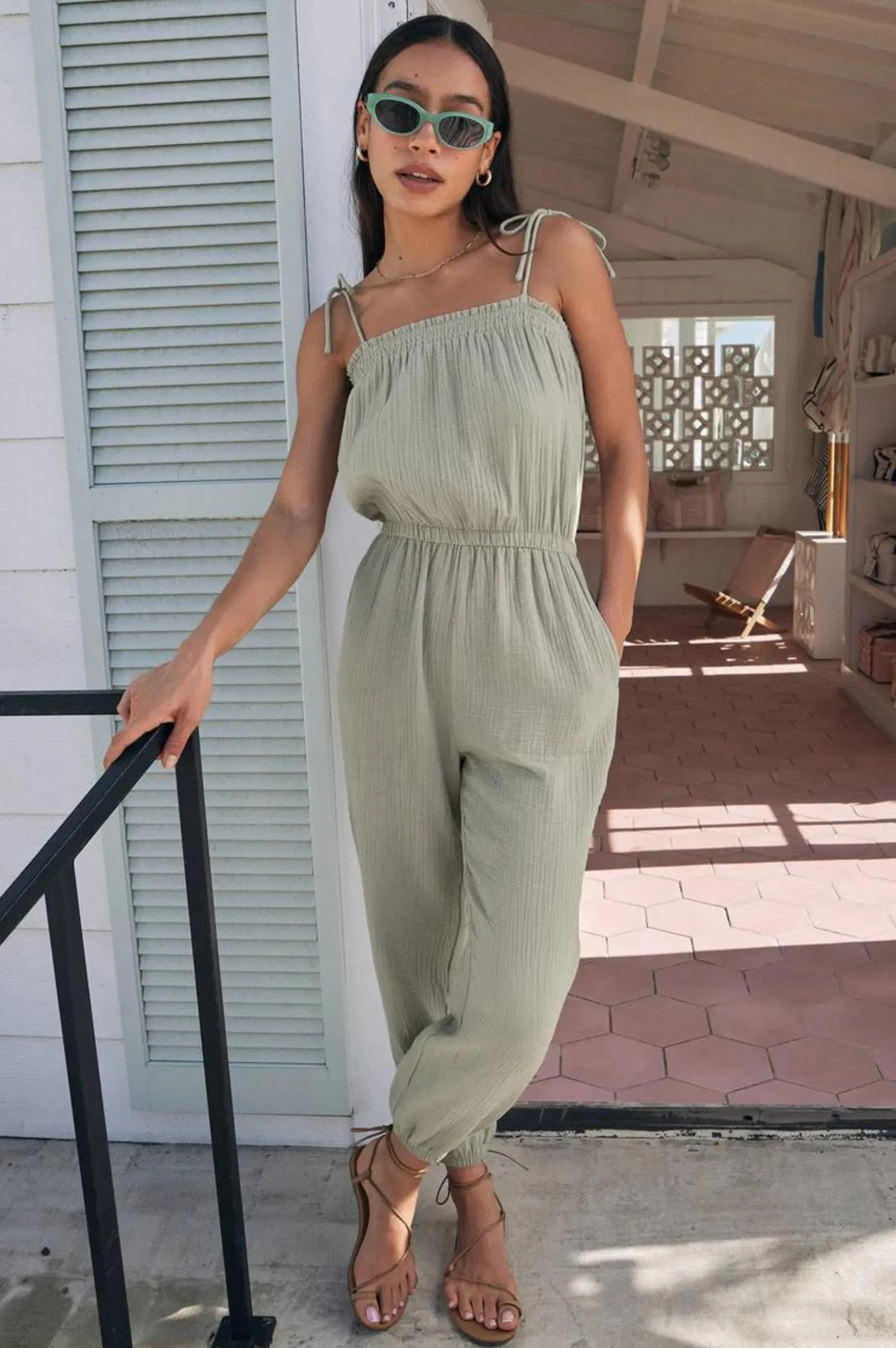 Kiara Gauze Jumpsuit