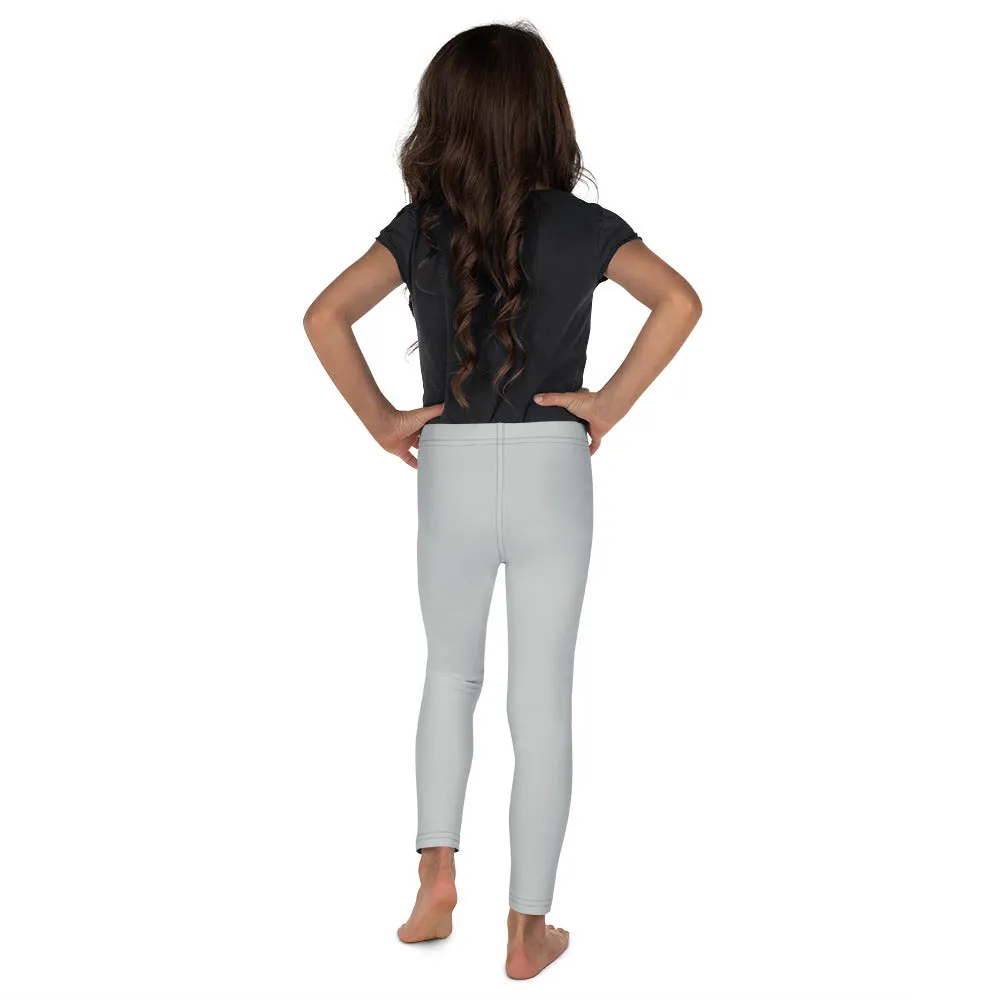 Kid's Girls Yoga Pants Workout Leggings Jiu-Jitsu 018 - Smoke