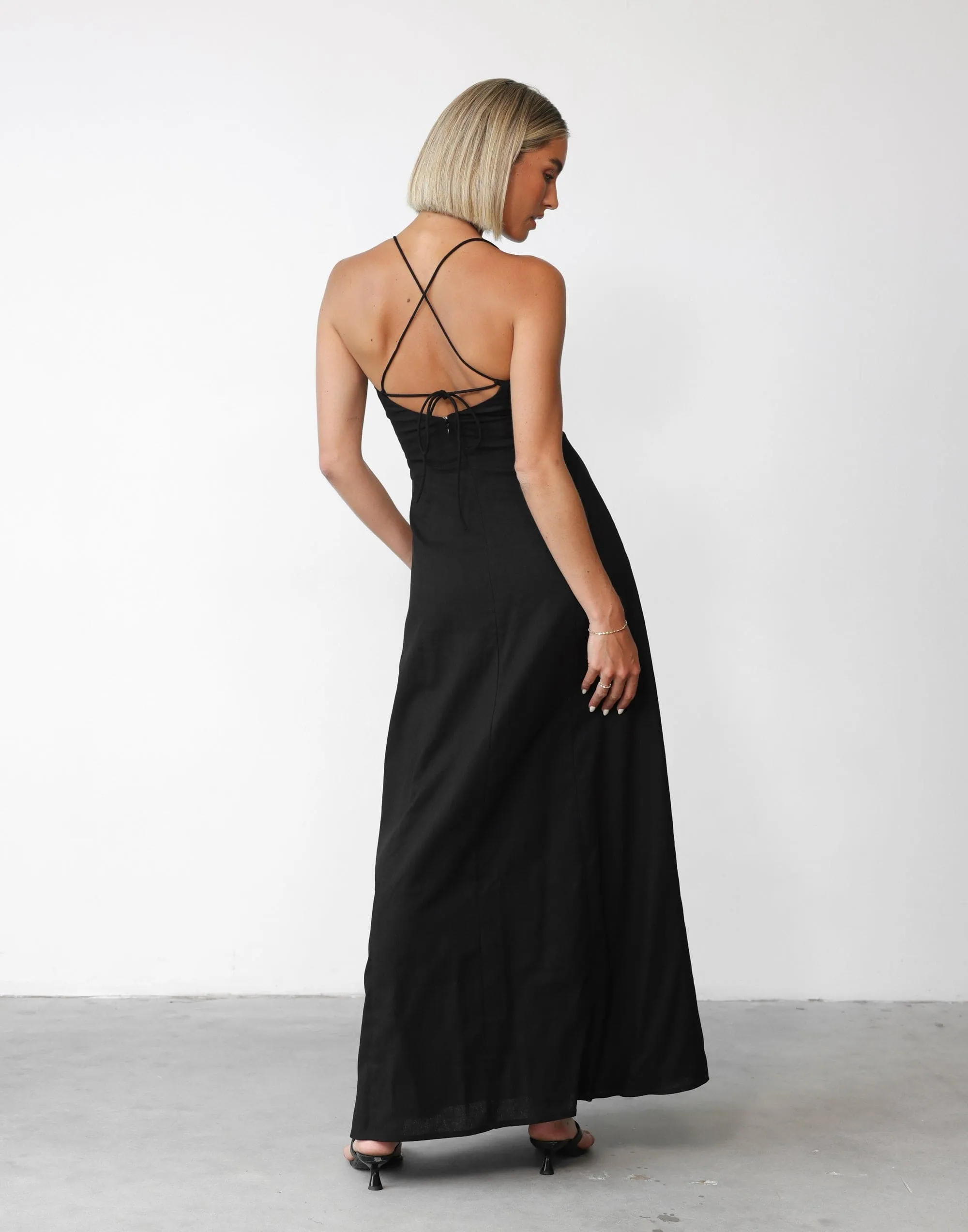 Madelyn Maxi Dress (Black)