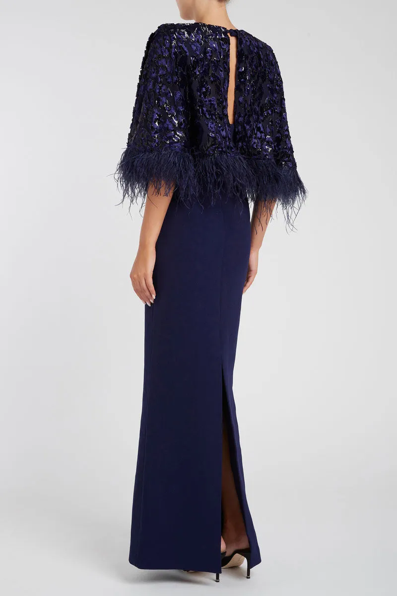 Maelle Cape Gown