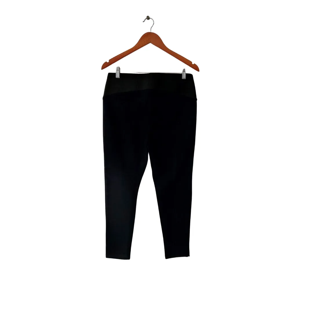 Marks & Spencer Black Elastic Waistband Pants | Gently Used |