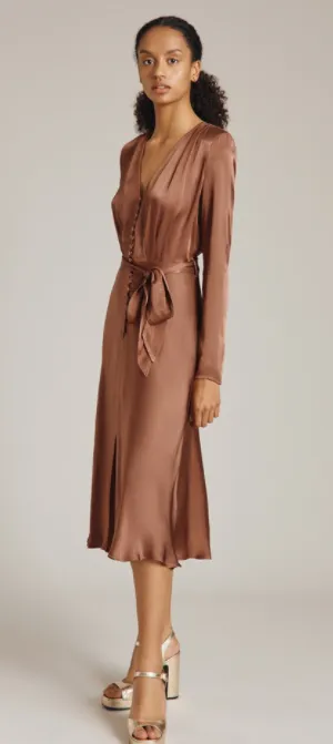 Meryl Dress Light Brown