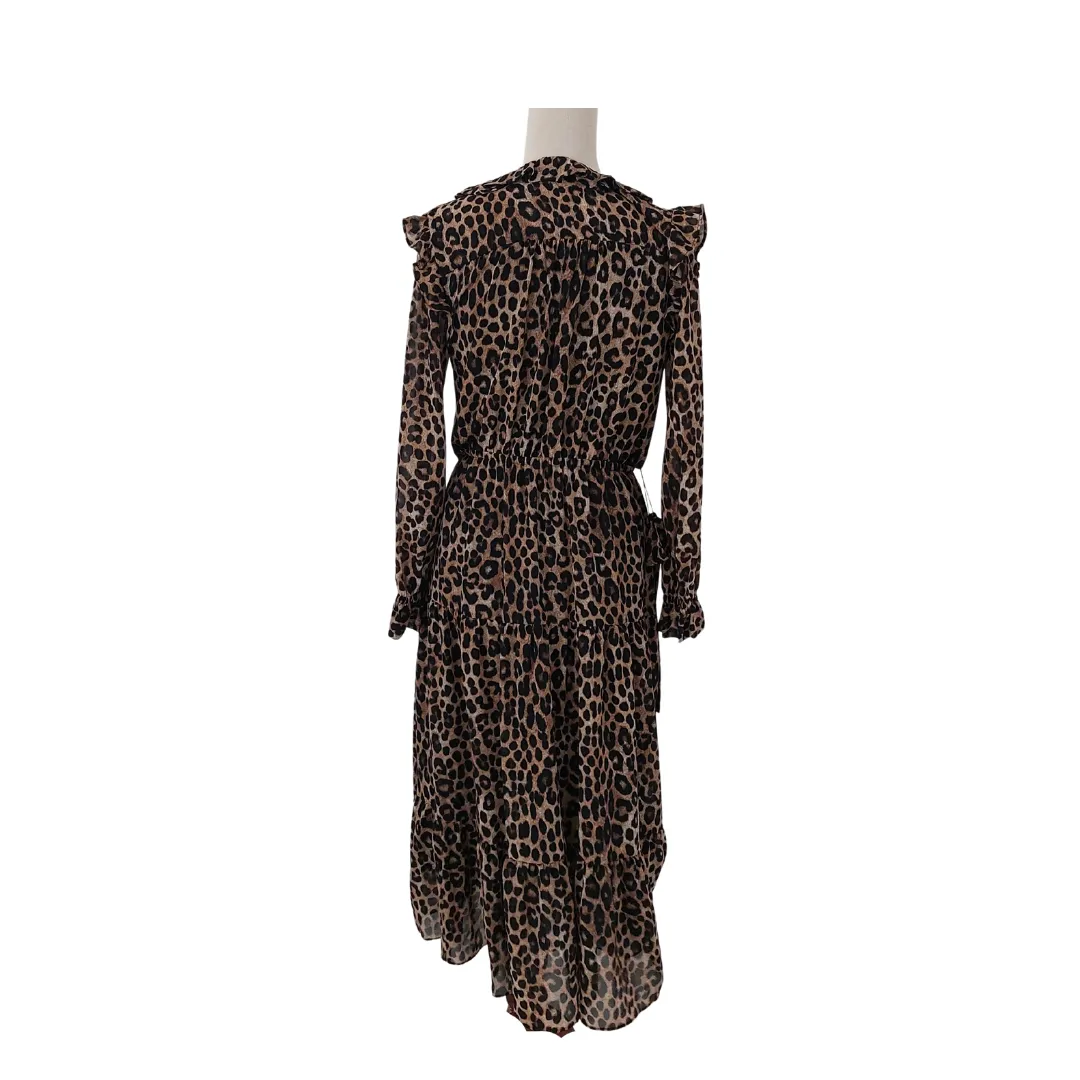 Michael Kors Cheetah Print Maxi Dress | Like New |