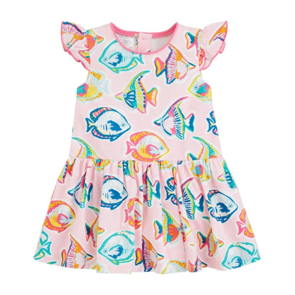 Mud Pie Rainbow Fish Dress