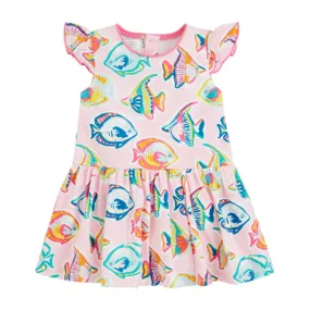 Mud Pie Rainbow Fish Dress