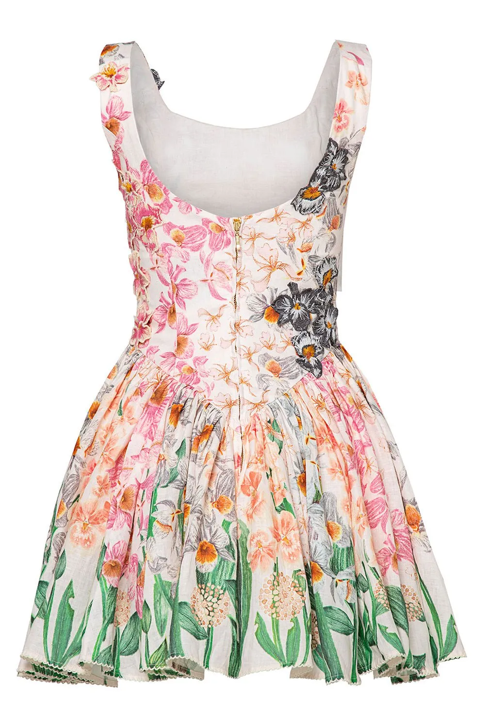 Pluma Jardinera Dress