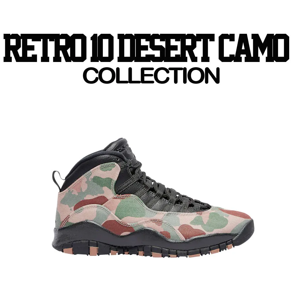 Retro 10 Desert Camo Shirt - Killing the Game - Sand