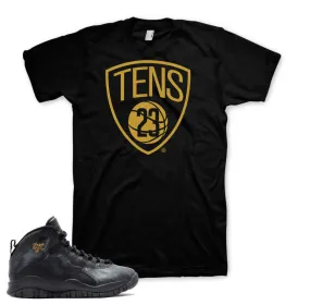 Retro 10 NYC Shirt - TENS - Black