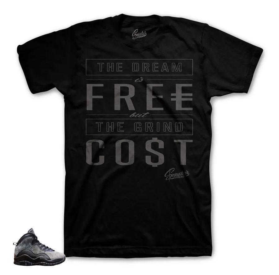 Retro 10 Shadow Shirt - Cost - Black