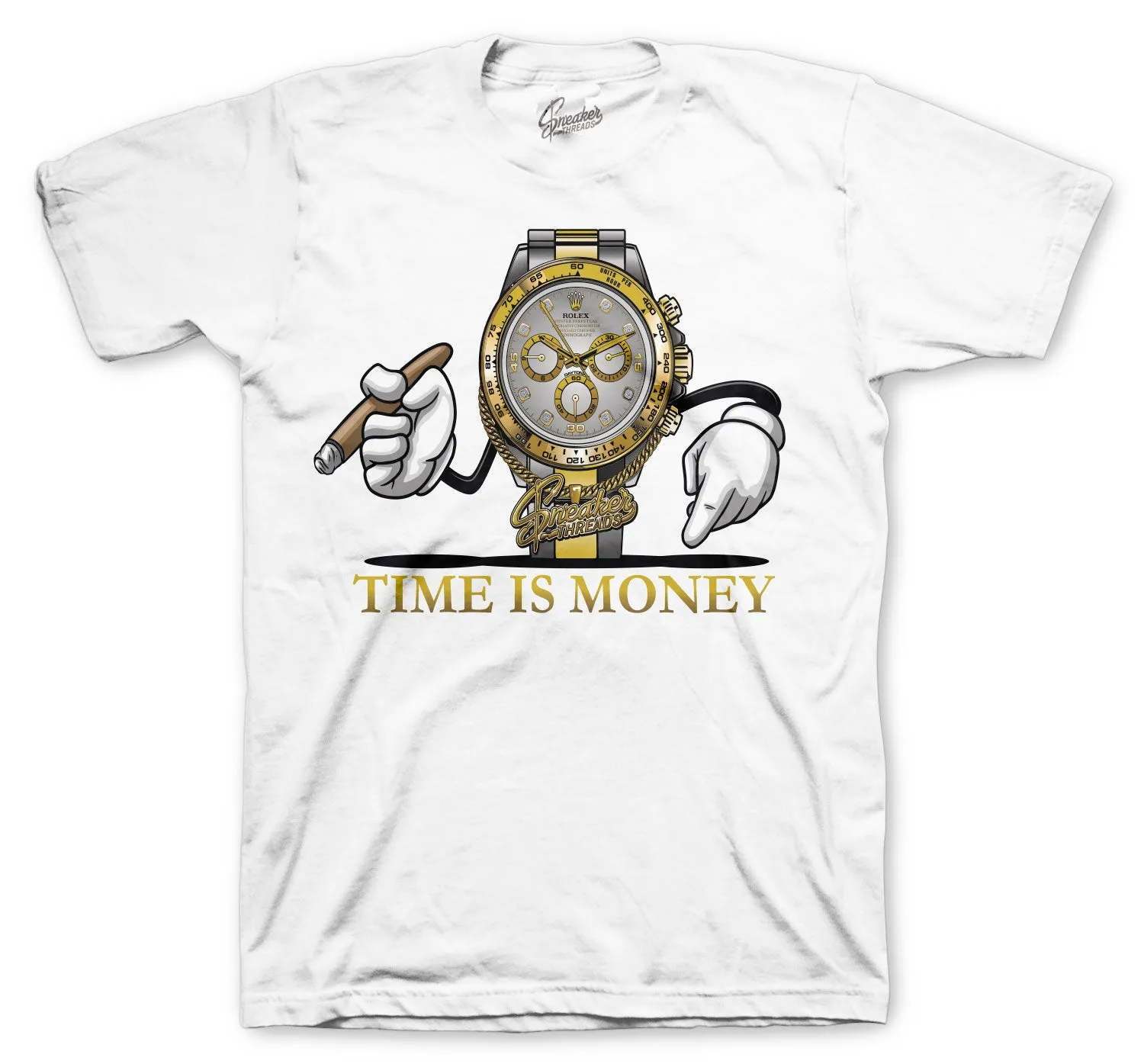 Retro 12 Royalty Shirt - Time Is Money Tee