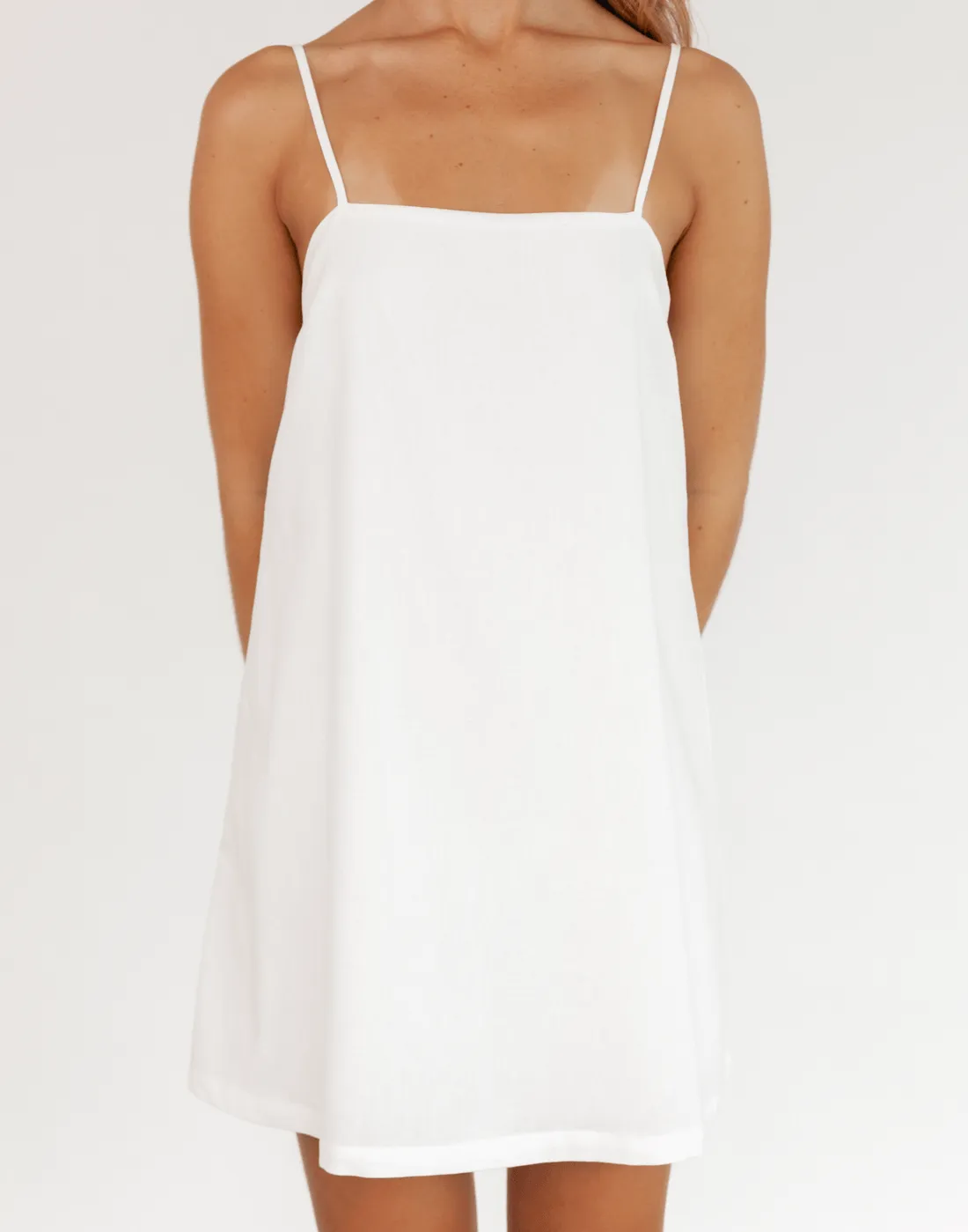 Valerie Mini Dress (White)