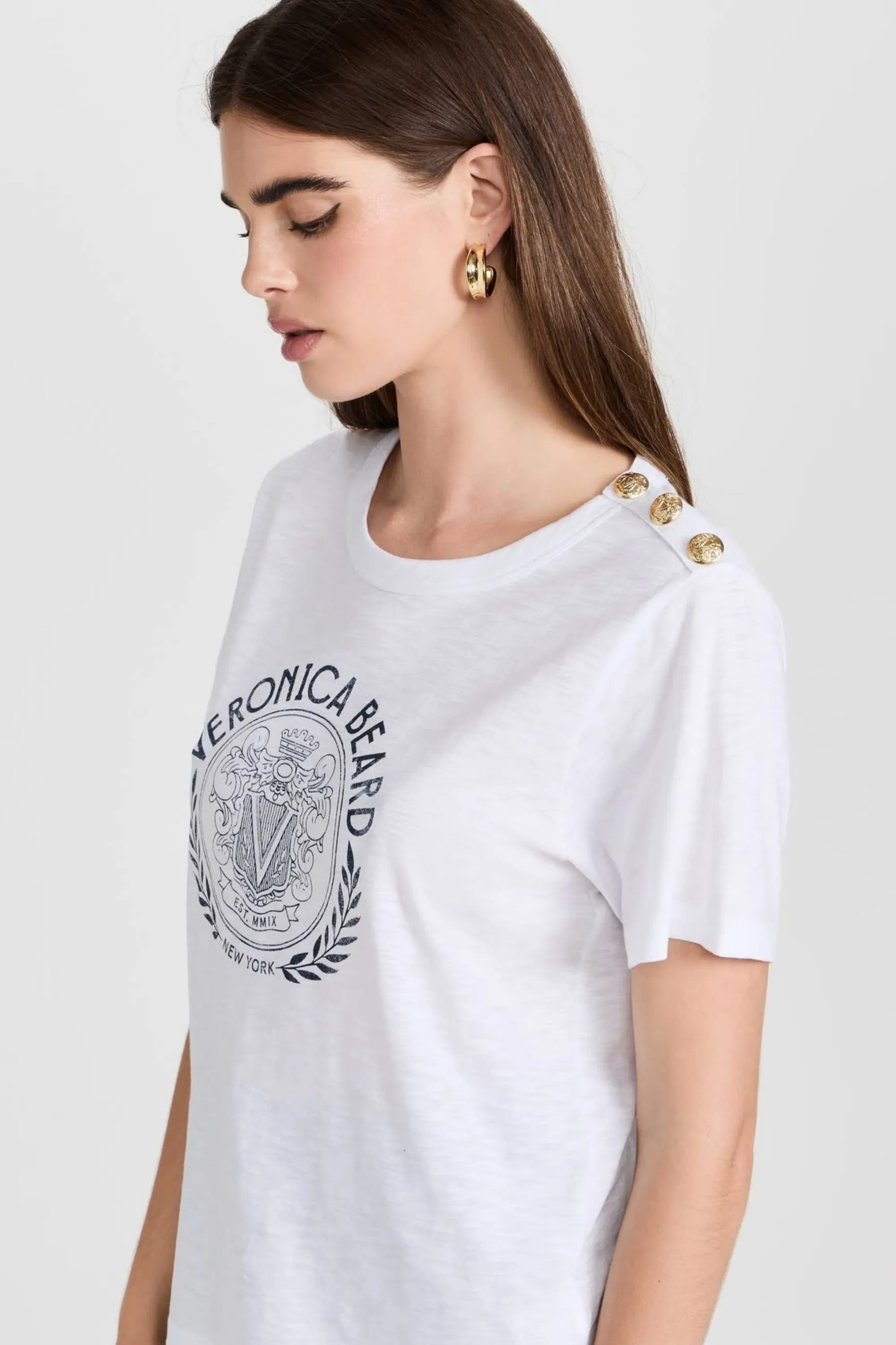 Veronica Beard Carla Logo Tee