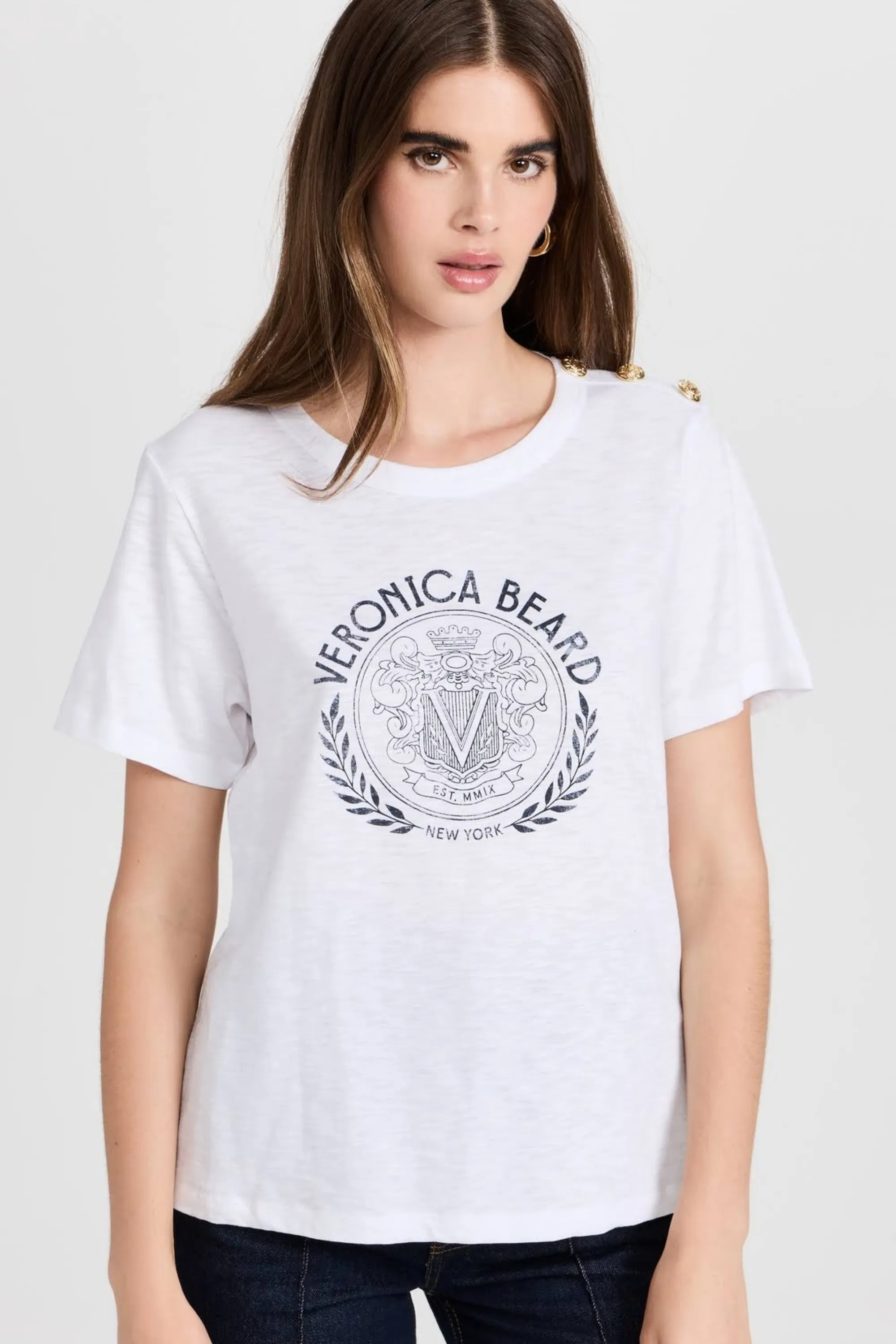 Veronica Beard Carla Logo Tee