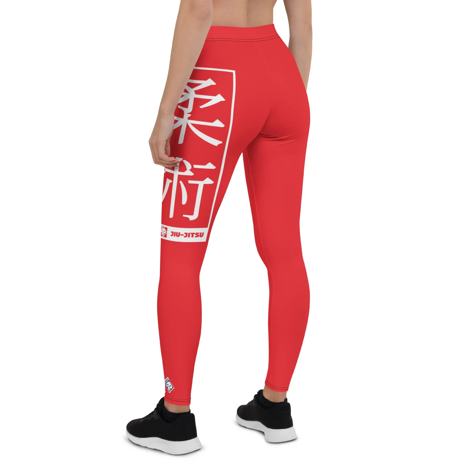 Women's Yoga Pants Workout Leggings For Jiu Jitsu 001 - Scarlet