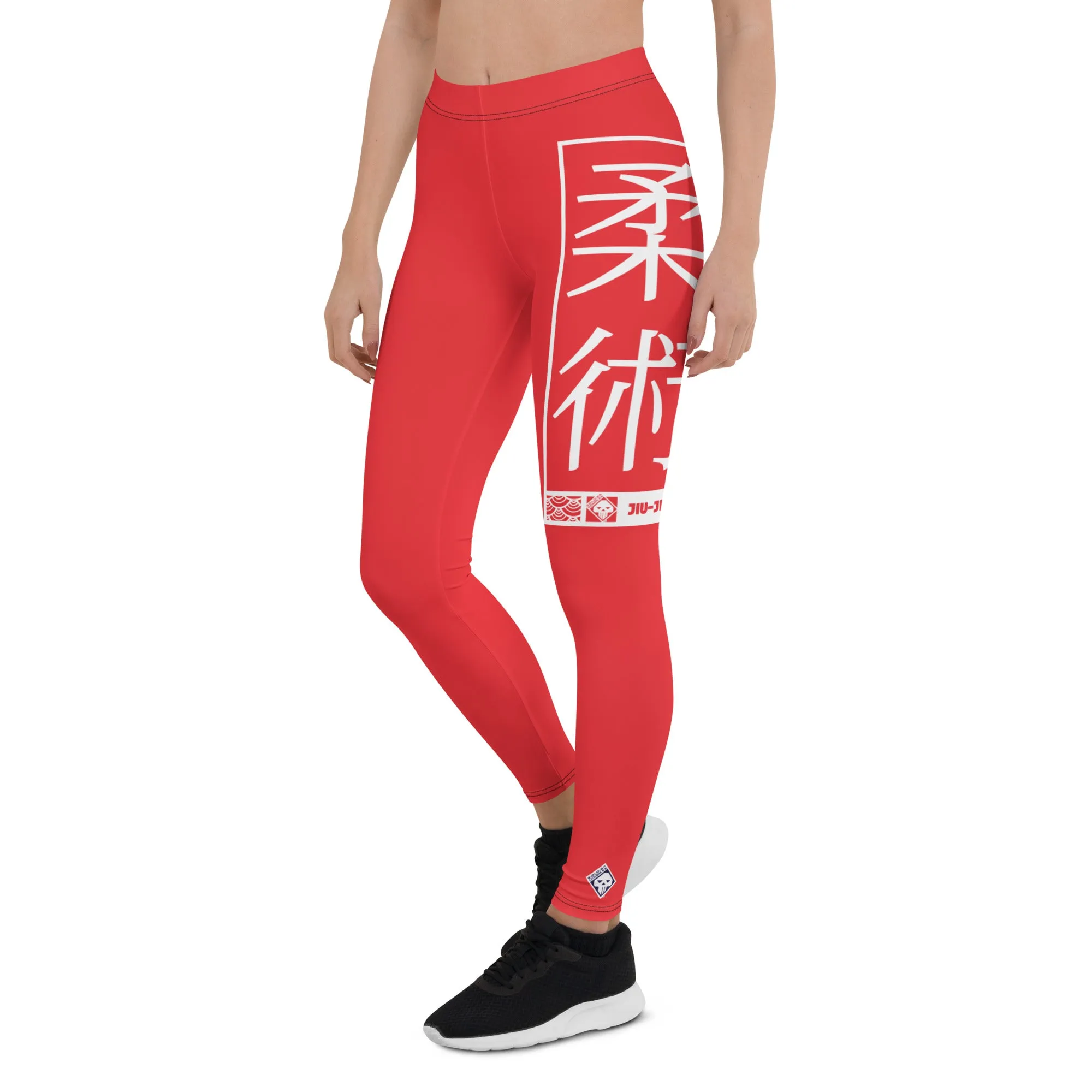 Women's Yoga Pants Workout Leggings For Jiu Jitsu 001 - Scarlet