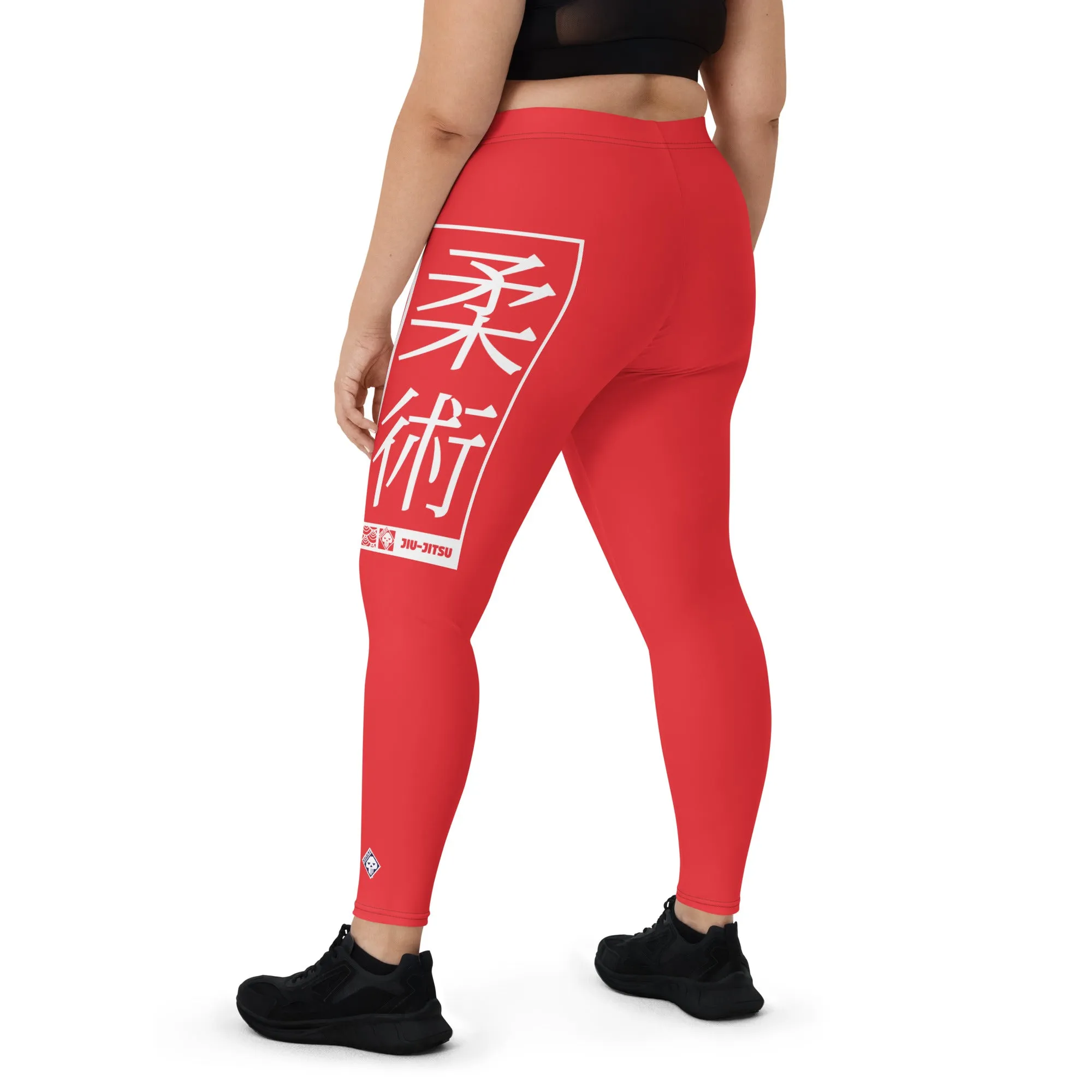 Women's Yoga Pants Workout Leggings For Jiu Jitsu 001 - Scarlet