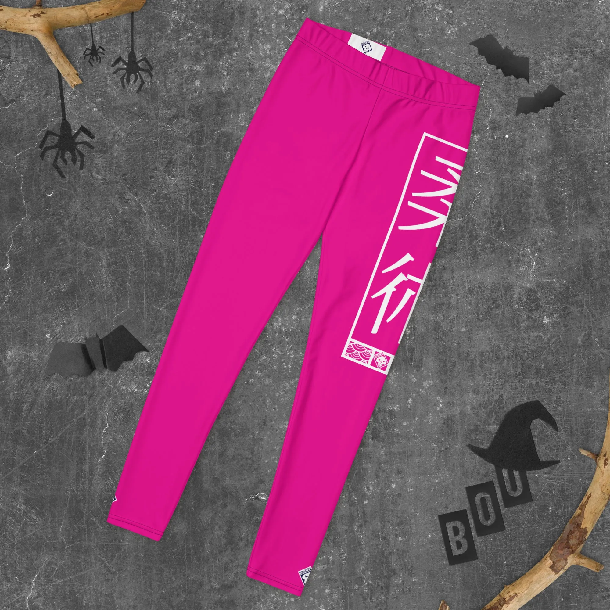 Women's Yoga Pants Workout Leggings For Jiu Jitsu 003 - Hollywood Cerise