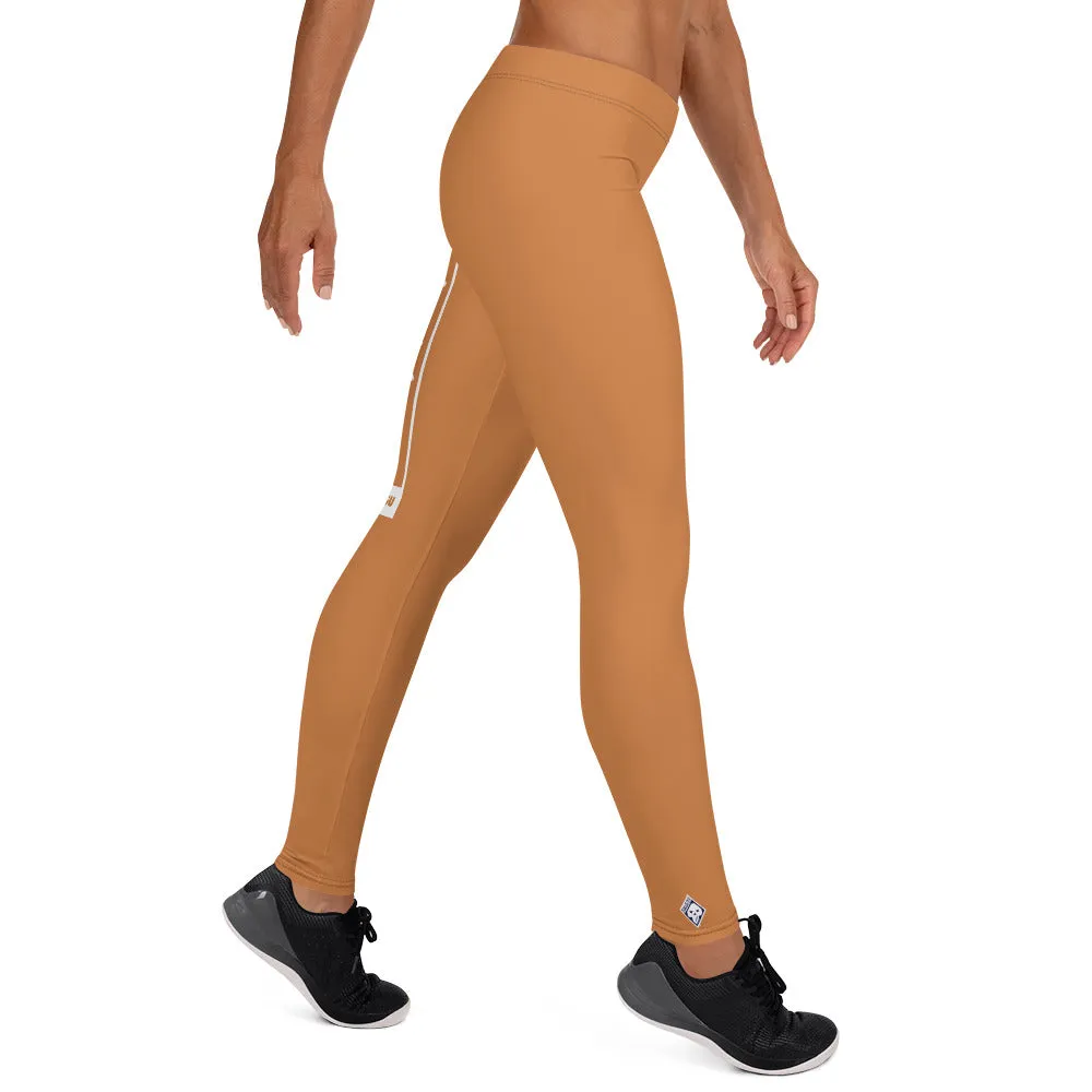 Women's Yoga Pants Workout Leggings For Jiu Jitsu 007 - Raw Sienna