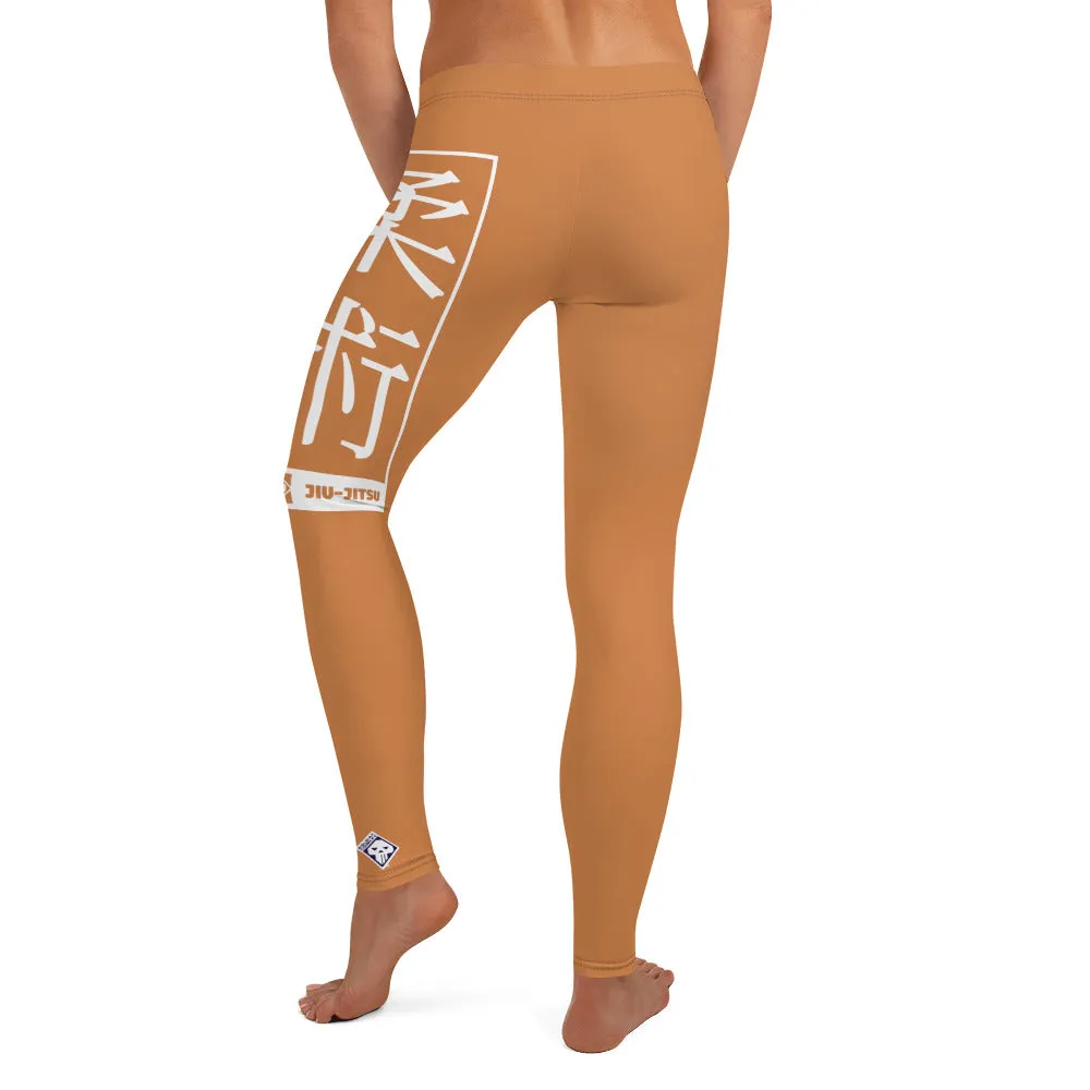 Women's Yoga Pants Workout Leggings For Jiu Jitsu 007 - Raw Sienna