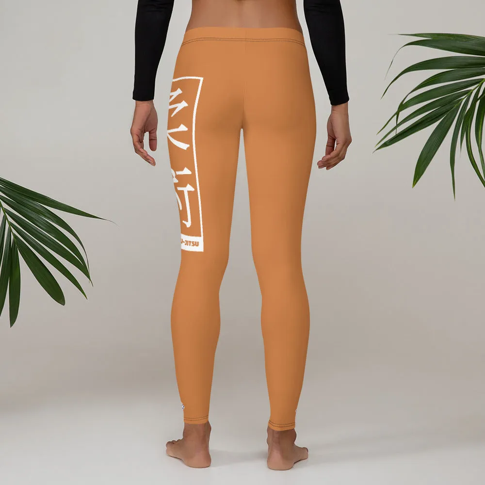 Women's Yoga Pants Workout Leggings For Jiu Jitsu 007 - Raw Sienna